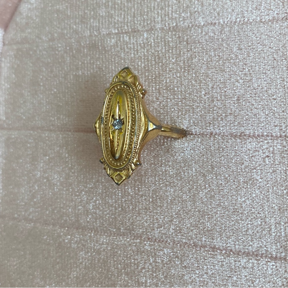 Vintage Avon Kensington Ring ✨ Size 6-8.5 - Picture 7 of 16